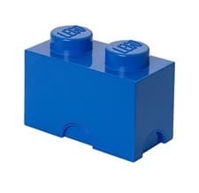 Image of LEGO Storage Brick 2, Bright Blue