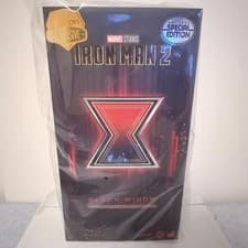 Image of Hot Toys Iron Man 2 Black Widow Artisan Edition 1/6 Figure Bonus Accessories