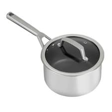 Image of Ninja - C60218UK Zerostick 18cm Saucepan & Lid Stainless Steel - BRAND NEW