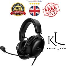 Image of HYPERX Cloud III Wired Gaming Headset - Black PC/PS4/PS5/Switch/Mobile