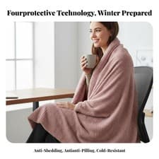 Image of Shaggy Faux Throw extremely Soft Shaggy Faux Wrap Long Pile for Gift Givers