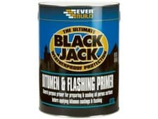 Image of Everbuild Black Jack 902 Bitumen & Flashing Primer 1 litre EVB90201