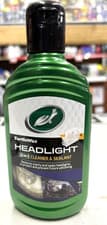 Image of TURTLE WAX HEADLIGHT PLASTIC LENS RESTORATION POLISH REMOVES YELLOW HAZE
