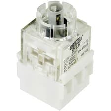 Image of Schlegel Contact Bulb Holder 1 Breaker 1 Maker Latch 250V 1pc