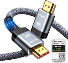 Image of 2M HDMI 2.1 Cable – 8K/10K Ultra HD HighSpeed 48Gbps Certified for multipurpose