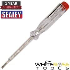 Image of Sealey Mains Tester 140mm Insulated VDE Approved Pocket-Clip
