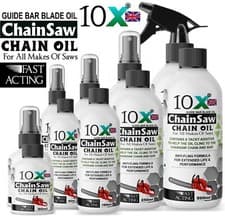 Image of Chainsaw Chain Oil Guide Bar Blade Oil for All Makes Of Saw UK Fast Delivery