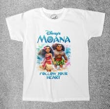 Image of Moana 004 Childrens/Kids Adult t shirts/t-shirts