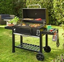 Image of CosmoGrill Outdoor XXL Smoker Barbecue Charcoal Portable BBQ Grill Home Garden