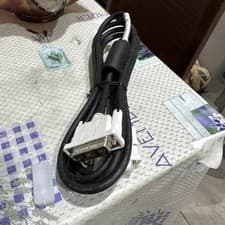 Image of 2m DVI-D 24 + 1 Pin Male to Male Dual Link PC Monitor Cable Lead