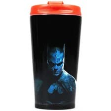 Image of Batman Travel Mug DC Comics Villains We Are Not Afraid Logo Metal BPA Free