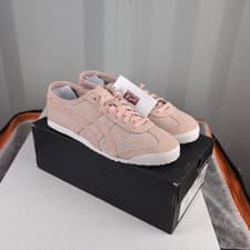 Image of *RARE* UK 6.5 - Onitsuka Tiger Mexico 66 Pink White Womens Trainers Shoes 1182A0