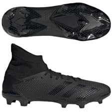 Image of Adidas Men's Predator 20.3 FG Size 4UK / 4.5US ⚽  Football Boots / Black /New. ✨