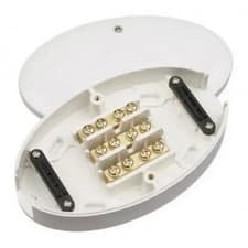 Image of PACK OF -2 60A Junction Box 3 Terminal, White