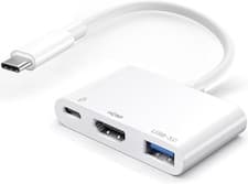 Image of USB-C to HDMI Multiport Adapter with HDMI 4K@60Hz Output USB 3.0 Port and USB-C
