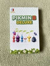 Image of Pikmin 3 Deluxe Collectable Slipcase Sleeve cover for Nintendo Switch game