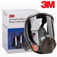 Image of 3M 6800 Safety Reusable Full Face Mask Respirator Protective - Grey - Medium