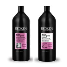 Image of Redken Acidic Color Gloss Shampoo & Conditioner 1000ml Duo