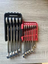 Image of Facom 440.JP12A 12 Piece 440 Series Combination Spanner Wrench Set 7-19mm Clip