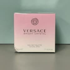 Image of Versace Bright Crystal 50ml Eau de Toilette New Sealed,Box Minor Dent, Genuine