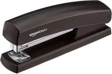 Image of Amazon Basics Stapler with 1000 Staples, Matte Black