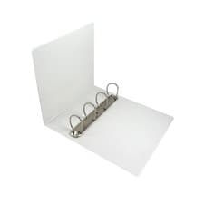 Image of Esselte 60mm 4 D-Ring Presentation Binder A4 White 49706