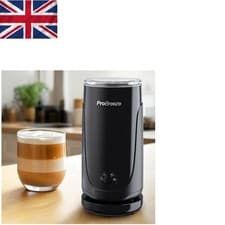 Image of Electric Milk Frother & Steamer - 4 Settings for Perfect Lattes & Hot Chocolate