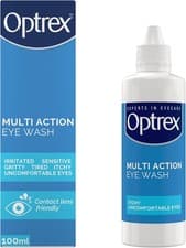 Image of Optrex Multi Action, Eye Wash, 100 ml  Tired, Uncomfortable Eyes, Easy  to Use