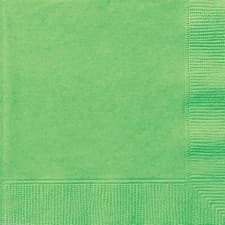 Image of Paper 33cm NAPKINS Party Tableware Plain Solid Colours Event Catering Pack of 20