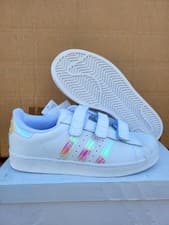 Image of Infant Girls Adidas Superstar  Snap on Trainers Junior