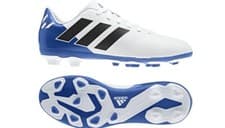 Image of adidas Performance Juniors Nemeziz Messi 18.4 FG Football Boots - White/Blue