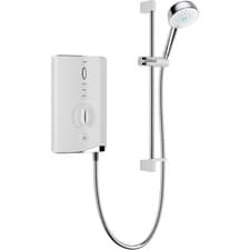 Image of Mira Sport Max Airboost White Electric Shower, 9kW 4-Spray Pattern