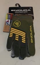 Image of ENDURA SingleTrack Running Cycling Outdoor Sports Windproof Gloves Small. Green