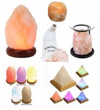 Image of Natural Himalayan Salt Lamp Inhaler Tealight Holder Assorted Sizes (1 Supplied)