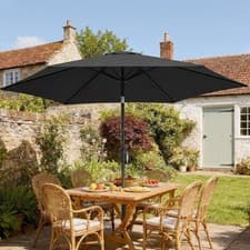Image of 2m Garden Parasol Umbrella, Outdoor Table Parasol Umbrella with Tilt