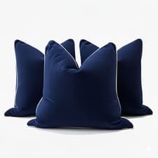 Image of Cushion Covers 14 x 14 cm - Custom Colours Available, Soft Fabric, Decorative .