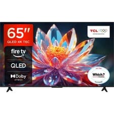 Image of TCL 65T6C-UK 65 Inch QLED 4K Ultra HD Smart TV Bluetooth WiFi