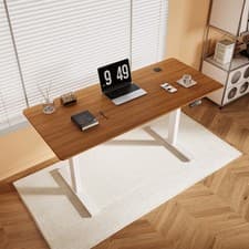 Image of Electric Standing Desk Adjustable Height Memory Smart Sit Stand Table 140/160cm