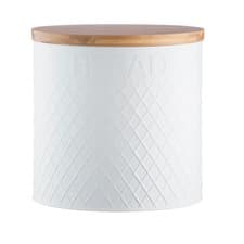 Image of Typhoon Embossed White Bread Bin