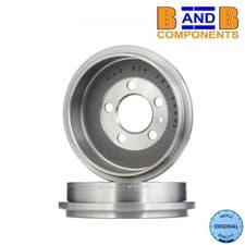Image of BRAKE DRUMS REAR PAIR MEYLE 115 523 1035 AUDI A2 SEAT SKODA VW FOX POLO A2756