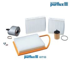 Image of Filter Set PURFLUX KIT1D For CITROËN, PEUGEOT, DS