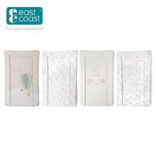 Image of East Coast Nursery Baby Nappy Changing Padded Mat Easy Wipe Waterproof 74 x 46cm
