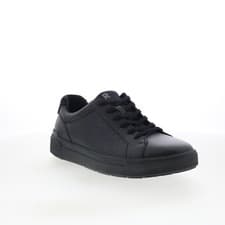 Image of Rockport Total Motion Tarquin Mens Black Wide Lifestyle Trainers Shoes