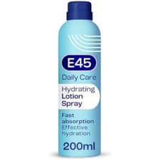 Image of E45 Spray Moisturiser 200ML Daily Lotion Moisturiser Spray Dry Sensitive Skin UK