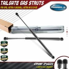 Image of 2x Tailgate Boot Gas Struts Springs for Opel Vauxhall Astra 01-05 Convertible