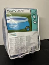 Image of 58241 Flowclear Swimming Pool Solar Cover 10' 3.05m Fits Steel Pro Max Bestway