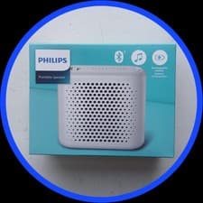 Image of Philips Wireless Bluetooth Portable Speaker BT55W White 