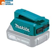 Image of Makita DEAADP06 USB Charging 10.8v / 12v MAX CXT Lithium-Ion Battery Adapter
