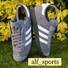 Image of ❤ BNWB & Authentic Adidas Originals ® Gazelle Trainers in Onyx & White UK Size 7