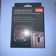 Image of Logik Universal TV Mount Compatible with Apple TV, Fire TV, Roku, Now TV